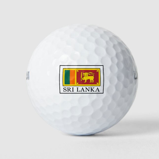Sri Lanka Golf Balls (Front)
