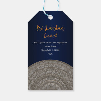 Sri Lanka invitation design Gift Tags