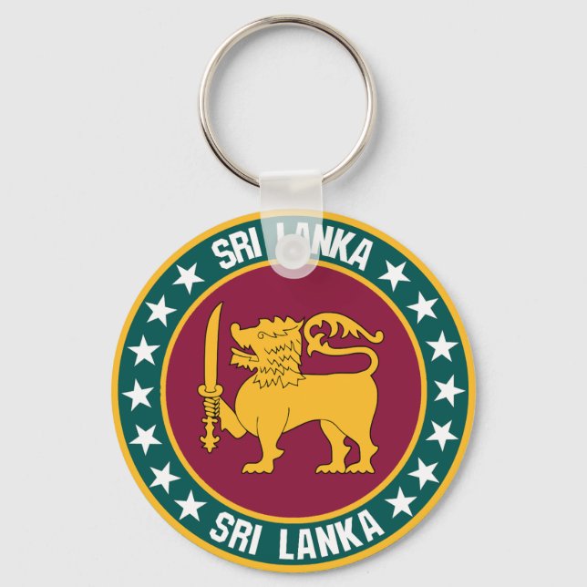 Sri Lanka                                          Key Ring (Front)