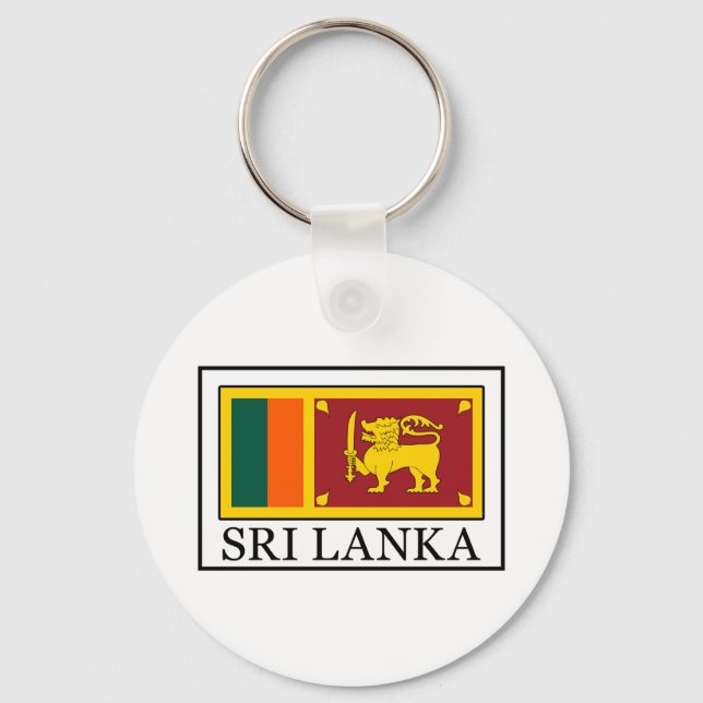 Sri Lanka Key Ring (Front)