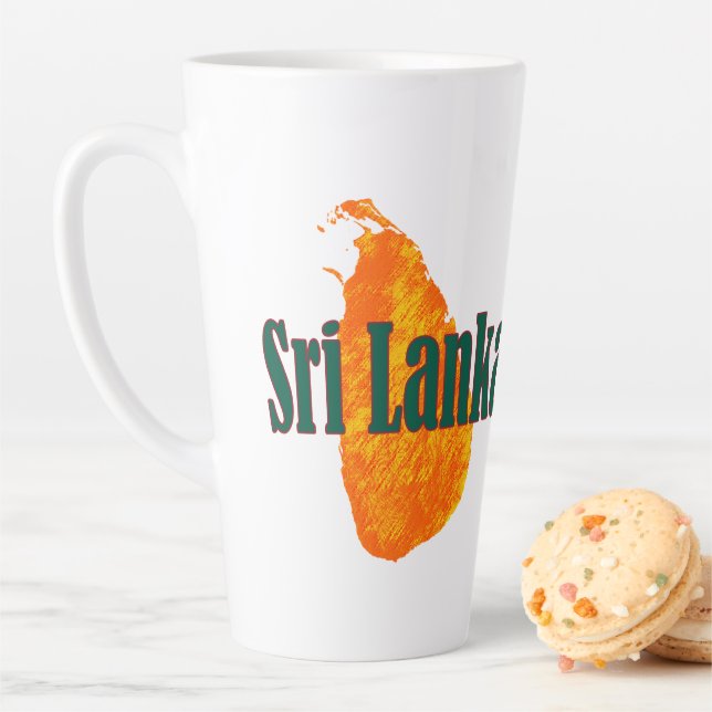Sri Lanka Latte Mug (In Situ)