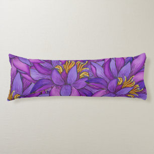 Sri Lanka  Lotus Flower Painting Body Cushion