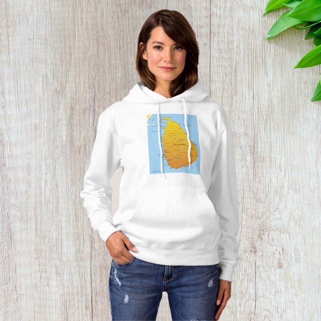 Sri Lanka Map Hoodie (Creator Uploaded)