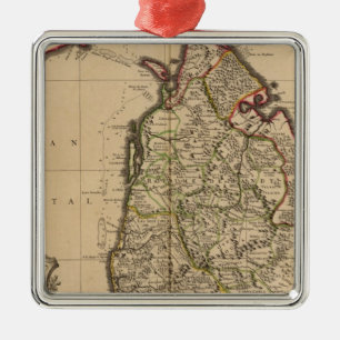 Sri Lanka Metal Tree Decoration