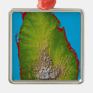 Sri Lanka Metal Tree Decoration