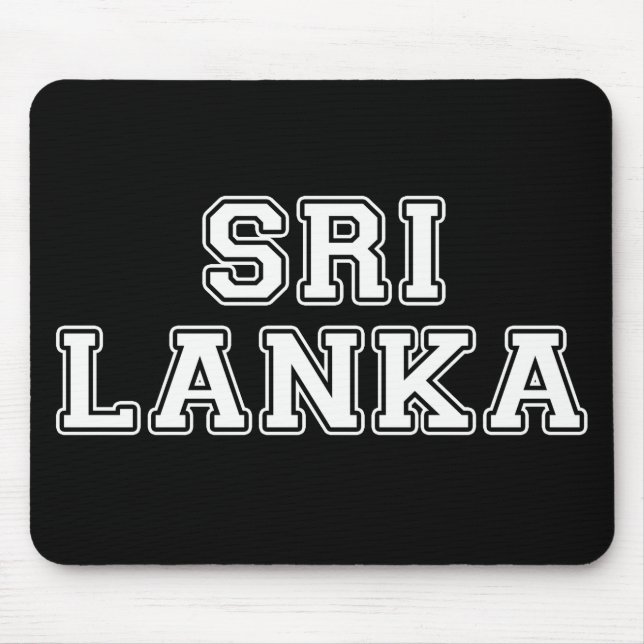 Sri Lanka Mouse Mat (Front)