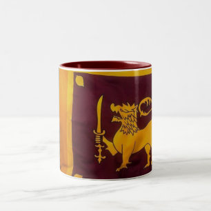 Sri Lanka -Mug- Two-Tone Coffee Mug