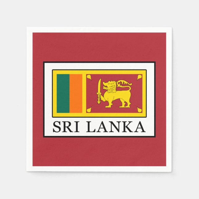 Sri Lanka Napkin (Front)