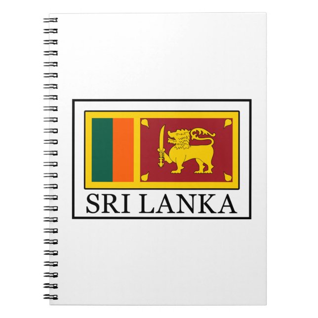 Sri Lanka Notebook (Front)