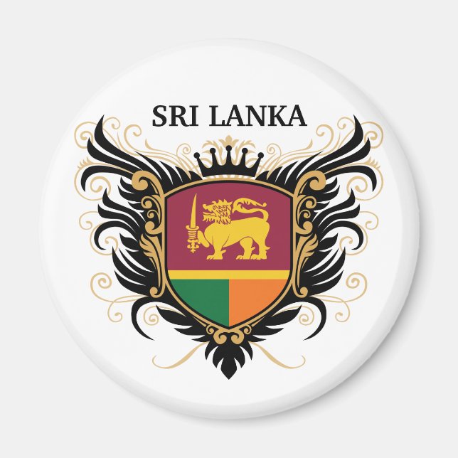 Sri Lanka [personalise] Magnet (Front)