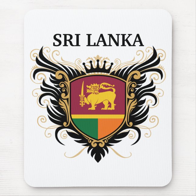 Sri Lanka [personalise] Mouse Mat (Front)