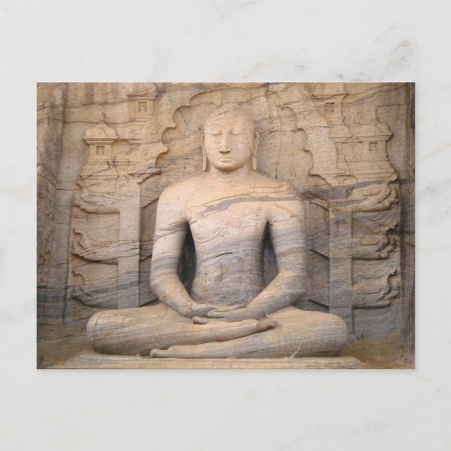 Sri Lanka - Polonnaruwa - Gal Vihara Postcard (Front)