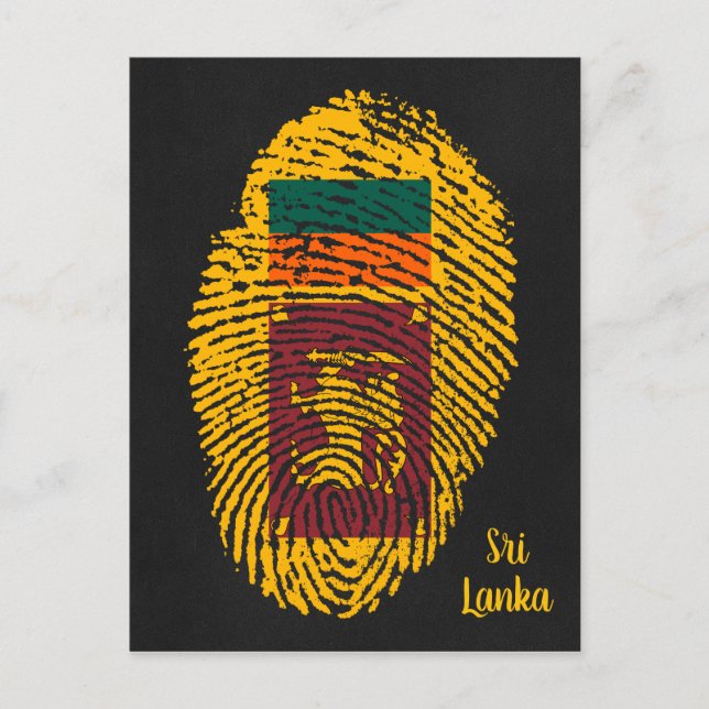 Sri Lanka Postcard (Front)