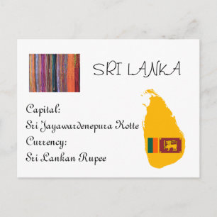 Sri Lanka Postcard