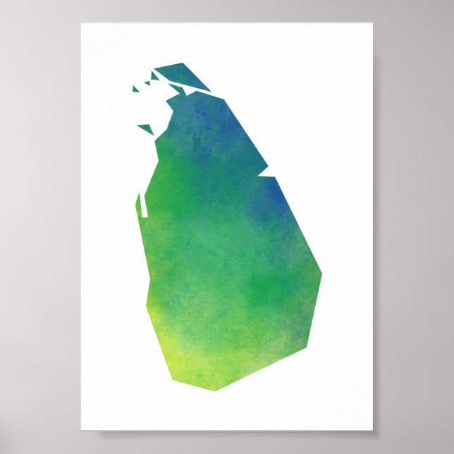 Sri Lanka Poster (Front)