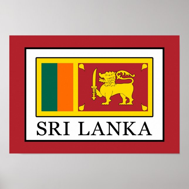 Sri Lanka Poster (Front)