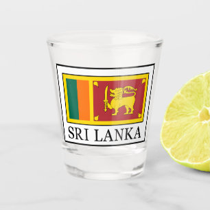 Sri Lanka Shot Glass