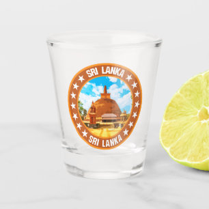 Sri Lanka                                          Shot Glass