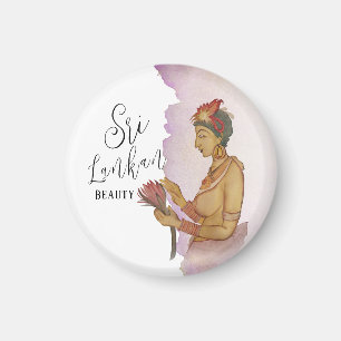 Sri Lanka Sigiriya Paintings Magnet