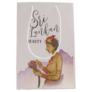 Sri Lanka Sigiriya Paintings Medium Gift Bag