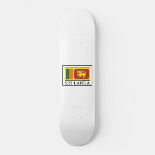 Sri Lanka Skateboard (Front)