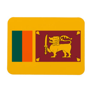 Sri Lanka – Sri Lankan Flag Magnet
