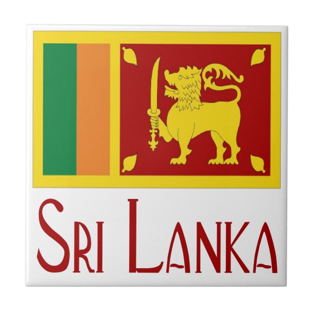 Sri Lanka Tile (Front)