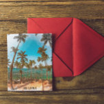 Sri Lanka Tropical Scenery Travel Postcard<br><div class="desc">Beautiful Sri Lanka postcard featuring the tropical scenery of the popular travel destination with palm trees and the ocean. Great souvenir and gift idea for every tourist.</div>