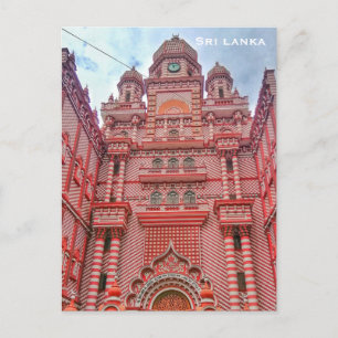 Sri lanka Vintage Travel Tourism Add Postcard