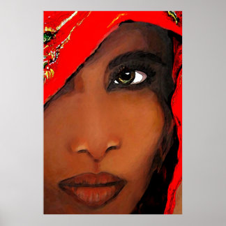 Sri-Lanka Woman Poster