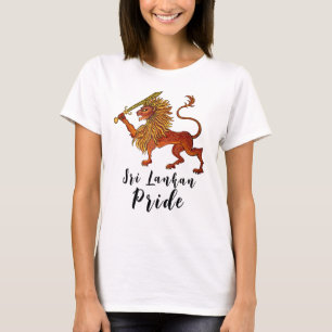 Sri Lankan flag lion T-Shirt