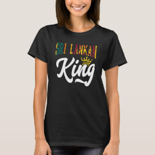 Sri Lankan King Sri Lanka Sri Lankan Sri Lanka Fla T-Shirt