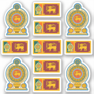Sri Lankan national symbols /emblem and flag