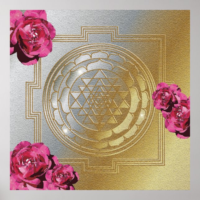 SRI YANTRA and the Scent Of Roses II - Poster (Front)