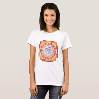 Sri Yantra Chakra Shiva Shakti Navayoni Goddess  T-Shirt