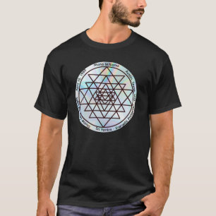 Sri Yantra – Customizable Protection Talisman T-Shirt