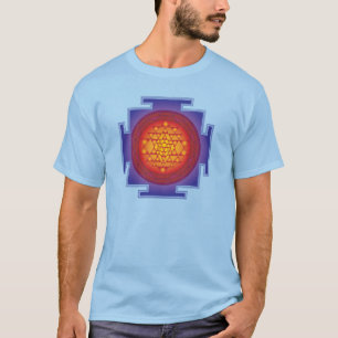 Sri Yantra - Flame T-Shirt