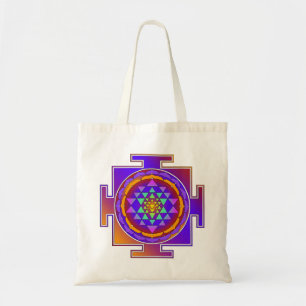 SRI YANTRA full coloured + your ideas Tote Bag