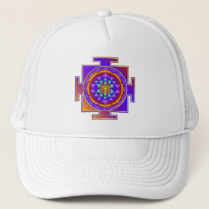 SRI YANTRA full coloured + your ideas Trucker Hat