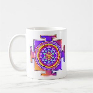 Sri Yantra - Hinduism Symbol Design 1 Coffee Mug