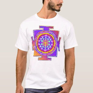 Sri Yantra - Hinduism Symbol Design 1 T-Shirt