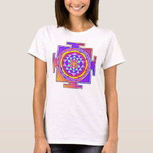 Sri Yantra - Hinduism Symbol Design 1 T-Shirt
