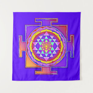 Sri Yantra - Hinduism Symbol Design 1 Tapestry