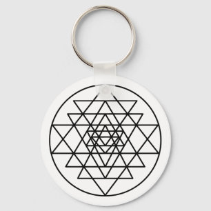 Sri Yantra Key Ring