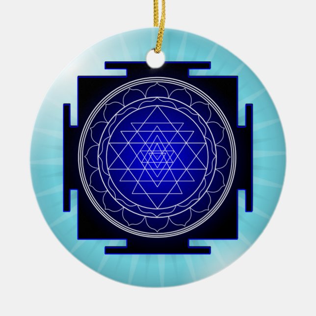 sri yantra ornament (Front)