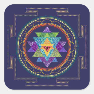 Sri Yantra sticker
