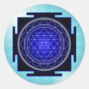 sri yantra stickers
