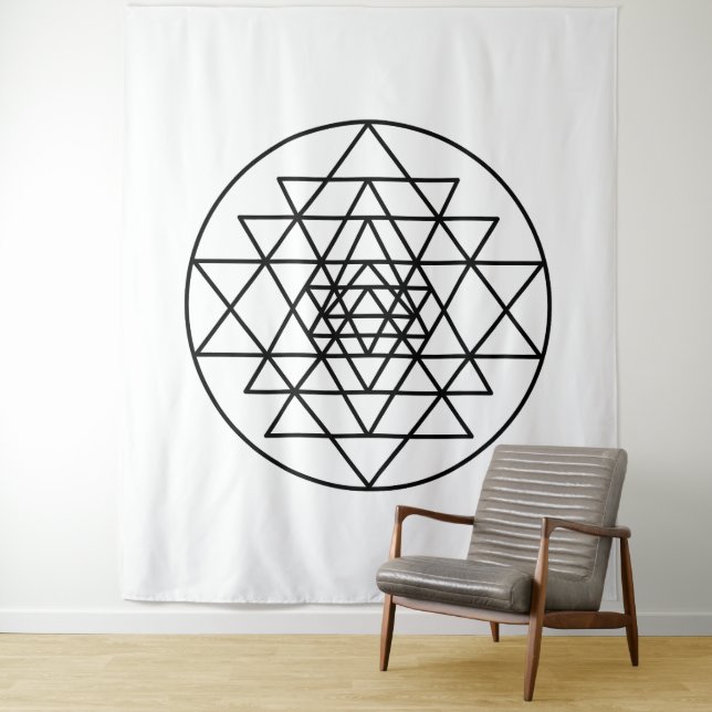 Sri Yantra Tapestry (In Situ)