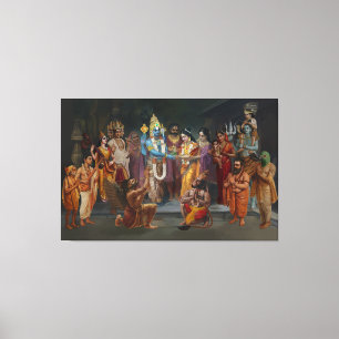 Srinivasa Kalyanam Canvas Wall Art