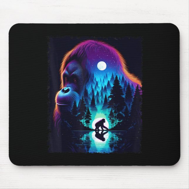 Srit Animal Orangutan Men Women Kids Christmas  Mouse Mat (Front)